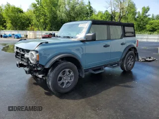 2022 Ford Bronco with VIN 1FMDE5BH7NLB00388, listed as a Copart auction lot 60189945 with 44,165 mi miles and Salvage title. Bid and sale history available at DreamBid. Image 1.