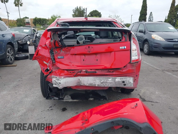 2015 Toyota Prius Four with VIN JTDKN3DU9F0400107, listed as a IAAI auction lot 42068273 with 100,915 mi miles. Bid and sale history available at carsss.com. Image 16.