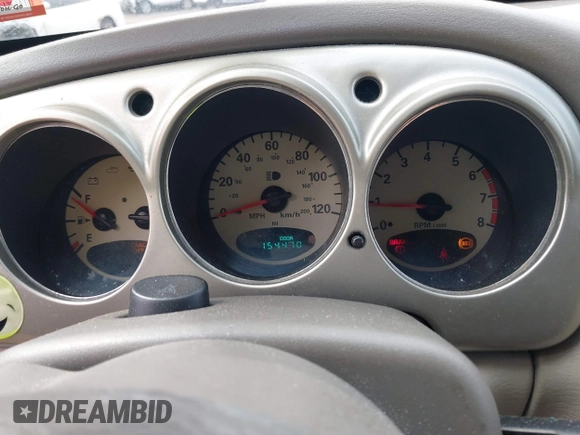 2001 Chrysler PT Cruiser with VIN 3C8FY4BB21T697487, listed as a IAAI auction lot 41879708 with 154,470 mi miles. Bid and sale history available at carsss.com. Image 7.