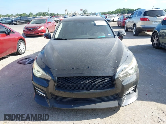 2017 Infiniti Q50 Premium with VIN JN1EV7AP4HM740380, listed as a IAAI auction lot 42593516 with 101,563 mi miles and . Bid and sale history available at DreamBid. Image 6.
