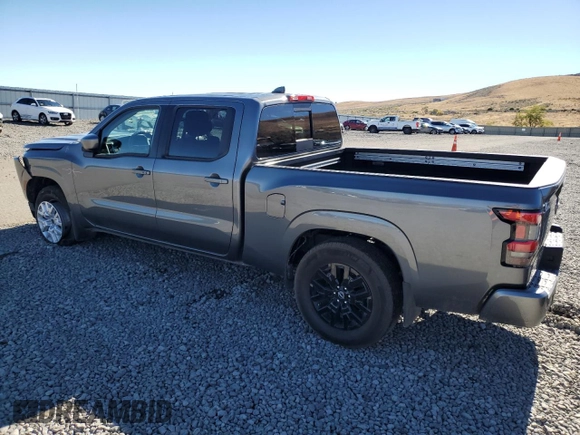 2024 Nissan Frontier SV z VIN 1N6ED1FK2RN604834, wystawiony jako Copart lot #76751104 z przebiegiem 7 788 mil mil oraz Szkoda całkowita • Salvage title. Historia ofert i sprzedaży dostępna na DreamBid. Obrazek 2.