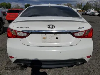 2014 Hyundai Sonata Limited with VIN 5NPEC4AB8EH844169, listed as a Copart auction lot 51661195 with 131,713 mi miles and Clean Title. Bid and sale history available at DreamBid. Image 6.