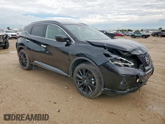 2023 Nissan Murano SV z VIN 5N1AZ2BJ8PC109791, wystawiony jako Copart lot #60996065 z przebiegiem 20 359 mil mil oraz Szkoda całkowita • Salvage title. Historia ofert i sprzedaży dostępna na DreamBid. Obrazek 4.