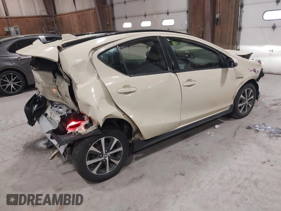2018 Toyota Prius One with VIN JTDKDTB33J1618298, listed as a IAAI auction lot 42142736 with 101,981 mi miles and . Bid and sale history available at DreamBid. Image 4.