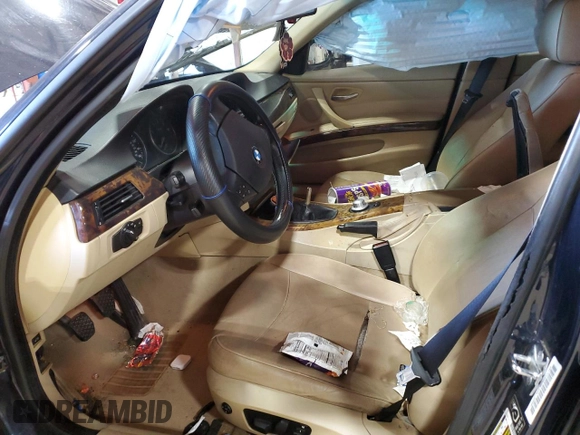 2006 BMW 3 Series 325i with VIN WBAVB13556PS65362, listed as a Copart auction lot 51945805 with 0 mi miles and Salvage Title. Bid and sale history available at carsss.com. Image 7.
