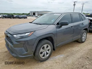 2023 Toyota RAV4 LE z VIN 2T3H1RFV6PC219253, wystawiony jako Copart lot #59018335 z przebiegiem 57 181 mil mil oraz Szkoda całkowita • Salvage title. Historia ofert i sprzedaży dostępna na DreamBid. Obrazek 1.