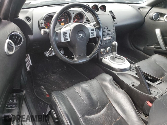 2006 Nissan 350Z Touring with VIN JN1AZ34E46M352617, listed as a Copart auction lot 71928234 with 195,583 mi miles and Salvage Title. Bid and sale history available at DreamBid. Image 8.