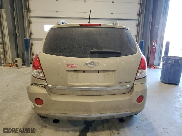 2012 Chevrolet Captiva Sport Fleet LTZ with VIN 3GNFL4E50CS612233, listed as a Copart auction lot 88674125 with 131,836 mi miles and Salvage Title. Bid and sale history available at carsss.com. Image 6.