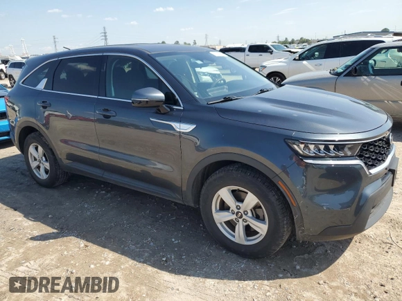 2021 Kia Sorento LX with VIN 5XYRG4LC4MG068446, listed as a Copart auction lot 50249535 with 42,984 mi miles and Salvage Title. Bid and sale history available at carsss.com. Image 4.