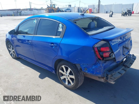 2012 Nissan Sentra 2.0 with VIN 3N1AB6AP6CL623470, listed as a IAAI auction lot 42206460 with 148,494 mi miles and . Bid and sale history available at DreamBid. Image 3.