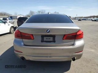 2017 BMW 5 Series 530i with VIN WBAJA5C36HG456508, listed as a Copart auction lot 51534555 with Not Provided miles and Salvage Title. Bid and sale history available at DreamBid. Image 6.