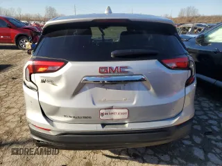 2018 GMC Terrain SLE with VIN 3GKALMEV4JL356631, listed as a Copart auction lot 83968864 with 0 mi miles and Salvage Title. Bid and sale history available at carsss.com. Image 6.