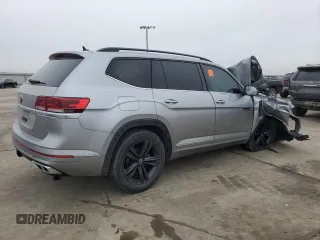 2021 Volkswagen Atlas SE with VIN 1V2MR2CA3MC531395, listed as a Copart auction lot 44148125 with Not provided miles and Salvage title. Bid and sale history available at DreamBid. Image 3.