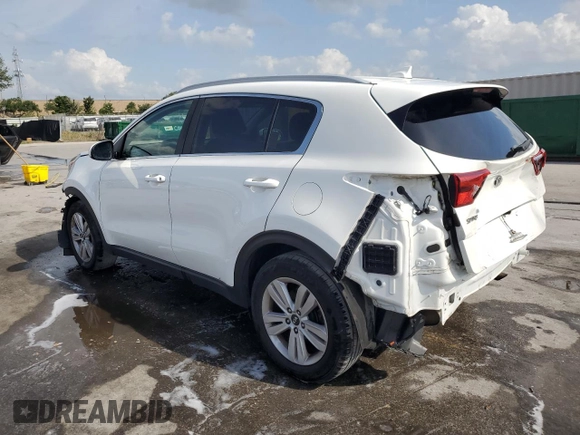 2019 Kia Sportage LX with VIN KNDPM3ACXK7616392, listed as a Copart auction lot 51844405 with 80,522 mi miles and Non Repairable. Bid and sale history available at carsss.com. Image 2.