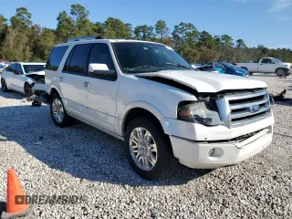 2014 Ford Expedition Limited z VIN 1FMJU1K53EEF65470, wystawiony jako Copart lot #83103034 z przebiegiem 211 577 mil mil oraz Szkoda całkowita • Salvage title. Historia ofert i sprzedaży dostępna na DreamBid. Obrazek 4.