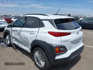 2020 Hyundai Kona SEL with VIN KM8K22AA3LU552610, listed as a IAAI auction lot 42369584 with 37,362 mi miles and . Bid and sale history available at DreamBid. Image 3.