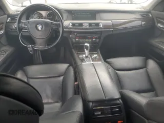 2011 BMW 7 Series 740i with VIN WBAKA4C5XBC612807, listed as a Copart auction lot 81424114 with 0 mi miles and Clean Title. Bid and sale history available at carsss.com. Image 8.