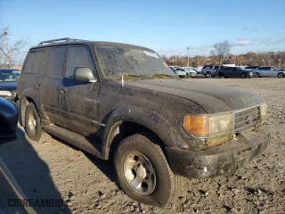 1997 Toyota Land Cruiser with VIN JT3HJ85J4V0152780, listed as a Copart auction lot 80389554 with 162,639 mi miles and Clean Title. Bid and sale history available at carsss.com. Image 4.