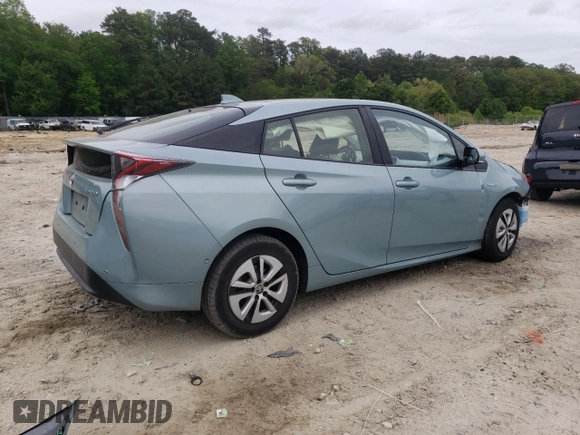 2017 Toyota Prius Two z VIN JTDKARFU9H3031195, wystawiony jako Copart lot #56852615 z przebiegiem 56 481 mil mil oraz Szkoda całkowita • Salvage title. Historia ofert i sprzedaży dostępna na DreamBid. Obrazek 3.