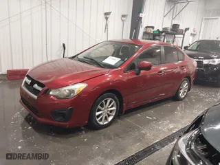 2012 Subaru Impreza Sedan 2.0i Premium with VIN JF1GJAC62CH006024, listed as a IAAI auction lot 41780867 with 143,346 mi miles. Bid and sale history available at carsss.com. Image 17.