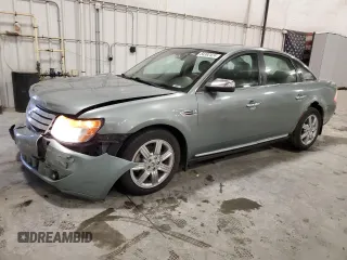 2008 Ford Taurus Limited with VIN 1FAHP25W08G130439, listed as a Copart auction lot 84392424 with 177,790 mi miles and Salvage Title. Bid and sale history available at carsss.com. Image 1.