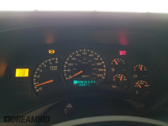 2001 Chevrolet Suburban LT with VIN 3GNEC16T61G230537, listed as a Copart auction lot 86590184 with 159,871 mi miles and Salvage Title. Bid and sale history available at carsss.com. Image 9.