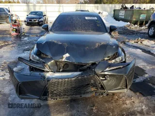 2020 Lexus IS with VIN JTHG81F29L5040816, listed as a Copart auction lot 45840415 with 103,121 mi miles and Salvage Title. Bid and sale history available at carsss.com. Image 5.