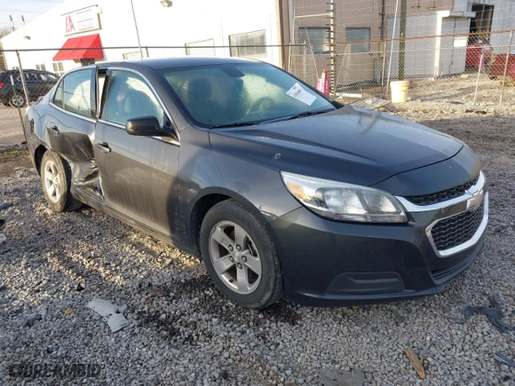 2015 Chevrolet Malibu LS with VIN 1G11A5SLXFF216698, listed as a IAAI auction lot 41816669 with 172,614 mi miles. Bid and sale history available at carsss.com. Image 1.