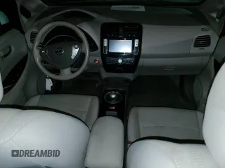 2015 Nissan LEAF SV with VIN 1N4AZ0CP2FC328424, listed as a Copart auction lot 76894983 with 47,224 mi miles. Bid and sale history available at carsss.com. Image 8.