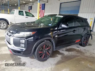 2021 Mitsubishi Outlander ES z VIN JA4APUAU1MU014734, wystawiony jako Copart lot #62986915 z przebiegiem 37 589 mil mil oraz Szkoda całkowita • Salvage title. Historia ofert i sprzedaży dostępna na DreamBid. Obrazek 1.