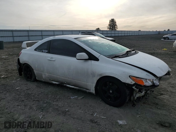 2006 Honda Civic Cpe LX with VIN 2HGFG11636H548675, listed as a Copart auction lot 43033785 with 289,976 mi miles and Salvage Title. Bid and sale history available at carsss.com. Image 4.