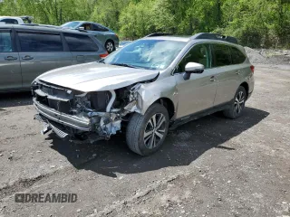 2018 Subaru Outback Limited with VIN 4S4BSANC6J3279669, listed as a Copart auction lot 55331095 with 76,741 mi miles and Salvage Title. Bid and sale history available at DreamBid. Image 1.