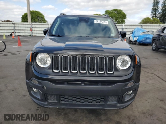 2018 Jeep Renegade Latitude z VIN ZACCJABB8JPH42771, wystawiony jako Copart lot #54144275 z przebiegiem 81 431 mil mil oraz Szkoda całkowita • Salvage title. Historia ofert i sprzedaży dostępna na DreamBid. Obrazek 5.