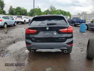 2021 BMW X1 xDrive28i with VIN WBXJG9C05M5T03982, listed as a Copart auction lot 55384025 with 24,309 mi miles and Salvage Title. Bid and sale history available at DreamBid. Image 6.