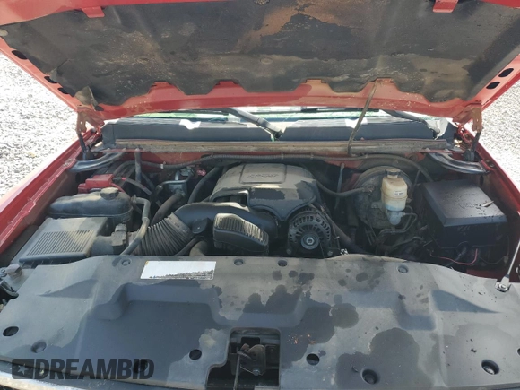 2010 Chevrolet Silverado 1500 LS with VIN 1GCSKREA5AZ107311, listed as a Copart auction lot 50485935 with Not Provided miles and Salvage Title. Bid and sale history available at DreamBid. Image 12.
