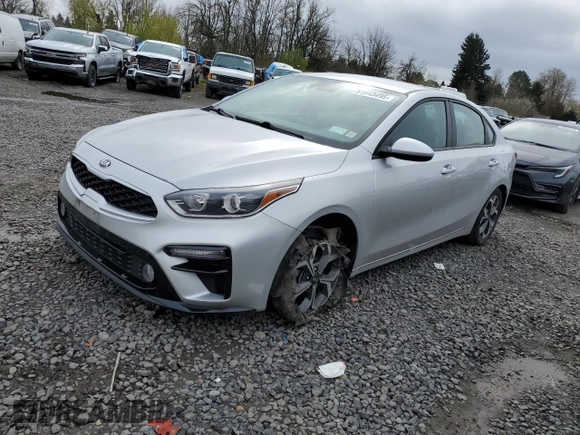 2020 Kia Forte LXS with VIN 3KPF24AD0LE187362, listed as a Copart auction lot 51643495 with 24,192 mi miles and Salvage Title. Bid and sale history available at carsss.com. Image 1.