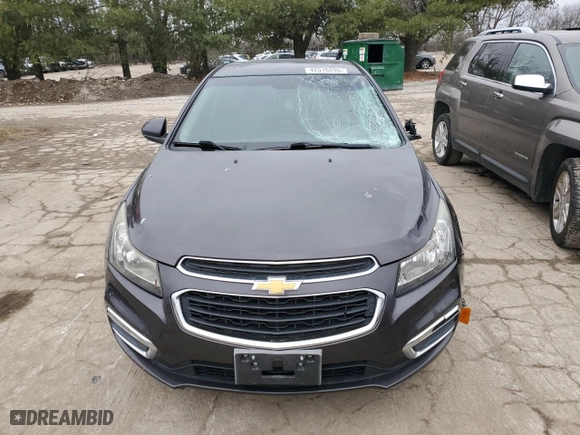 2015 Chevrolet Cruze LT with VIN 1G1PC5SB6F7136935, listed as a Copart auction lot 42516295 with 0 mi miles and Salvage Title. Bid and sale history available at carsss.com. Image 5.
