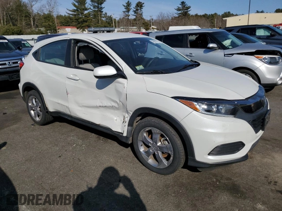 2022 Honda HR-V LX with VIN 3CZRU6H34NM773890, listed as a Copart auction lot 48867475 with 16,197 mi miles and Salvage Title. Bid and sale history available at carsss.com. Image 4.