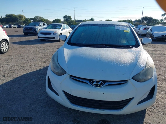 2016 Hyundai Elantra GL with VIN 5NPDH4AE3GH685460, listed as a IAAI auction lot 41674411 with 89,409 mi miles. Bid and sale history available at carsss.com. Image 12.