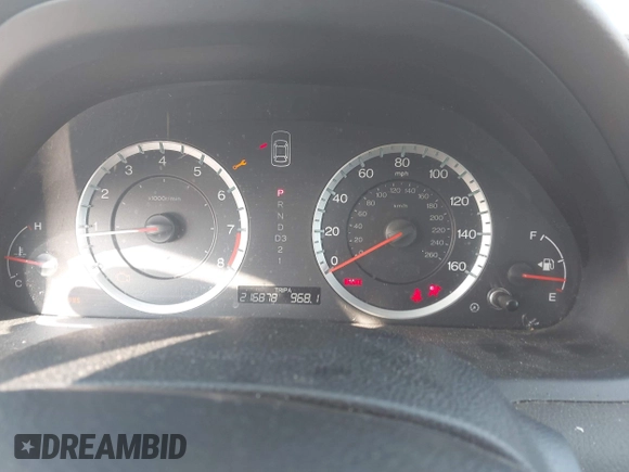 2010 Honda Accord EX with VIN 1HGCP2F74AA176975, listed as a IAAI auction lot 42581750 with 216,878 mi miles and . Bid and sale history available at DreamBid. Image 7.