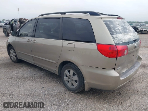 2006 Toyota Sienna XLE with VIN 5TDZA22CX6S444063, listed as a IAAI auction lot 41999988 with 244,436 mi miles. Bid and sale history available at carsss.com. Image 3.
