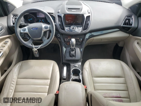 2015 Ford Escape Titanium with VIN 1FMCU9J97FUA22366, listed as a Copart auction lot 49128885 with 119,643 mi miles and Salvage Title. Bid and sale history available at carsss.com. Image 8.