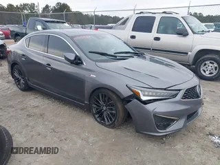2022 Acura ILX w/Premium/A-Spec Package with VIN 19UDE2F85NA002969, listed as a IAAI auction lot 41373487 with 25,242 mi miles. Bid and sale history available at carsss.com. Image 1.