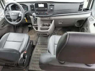 2024 Ford Transit Cargo with VIN 1FTBR1C87RKB09286, listed as a Copart auction lot 48544955 with 4,343 mi miles and Salvage Title. Bid and sale history available at DreamBid. Image 8.