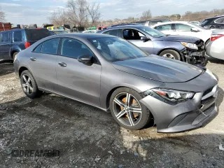 2021 Mercedes-Benz CLA with VIN W1K5J4HB0MN187822, listed as a Copart auction lot 41560795 with 64,361 mi miles and Salvage Title. Bid and sale history available at carsss.com. Image 4.