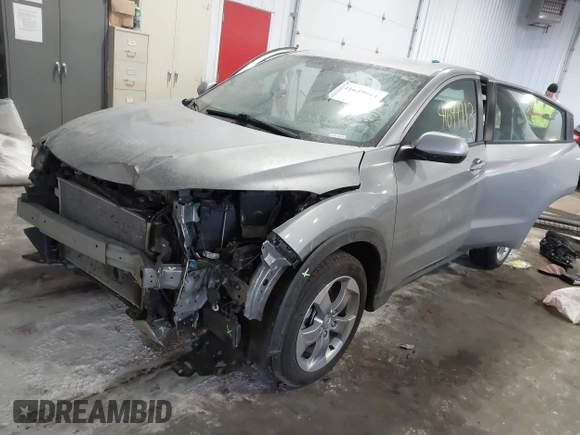 2022 Honda HR-V LX with VIN 3CZRU6H32NM720377, listed as a IAAI auction lot 41649913 with 56,532 mi miles. Bid and sale history available at carsss.com. Image 17.