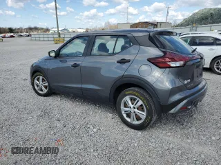 2022 Nissan Kicks S with VIN 3N1CP5BV6NL493761, listed as a Copart auction lot 50304265 with 25,562 mi miles and Salvage Title. Bid and sale history available at carsss.com. Image 2.