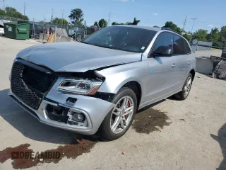 2016 Audi SQ5 Premium Plus with VIN WA1CCAFP3GA091536, listed as a Copart auction lot 69214014 with 73,435 mi miles and Salvage Title. Bid and sale history available at carsss.com. Image 1.