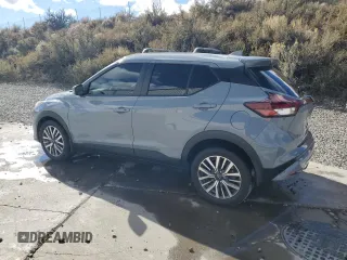 2023 Nissan Kicks SV with VIN 3N1CP5CV1PL477954, listed as a Copart auction lot 78656154 with 65,791 mi miles and Salvage Title. Bid and sale history available at carsss.com. Image 2.