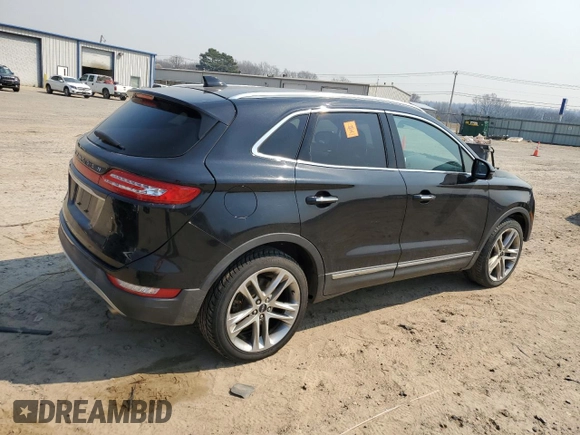 2019 Lincoln MKC Reserve with VIN 5LMCJ3D99KUL02590, listed as a Copart auction lot 48011365 with 100,976 mi miles and Salvage title. Bid and sale history available at DreamBid. Image 3.